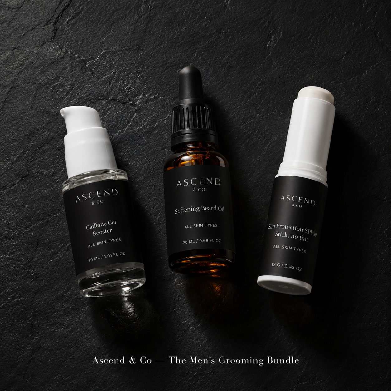 The Men's Grooming Bundle — Organic Men's Skincare | Ascend&Co